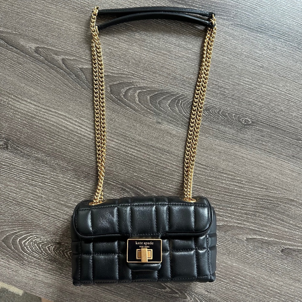 Evelyn Quilted Small Shoulder Bag